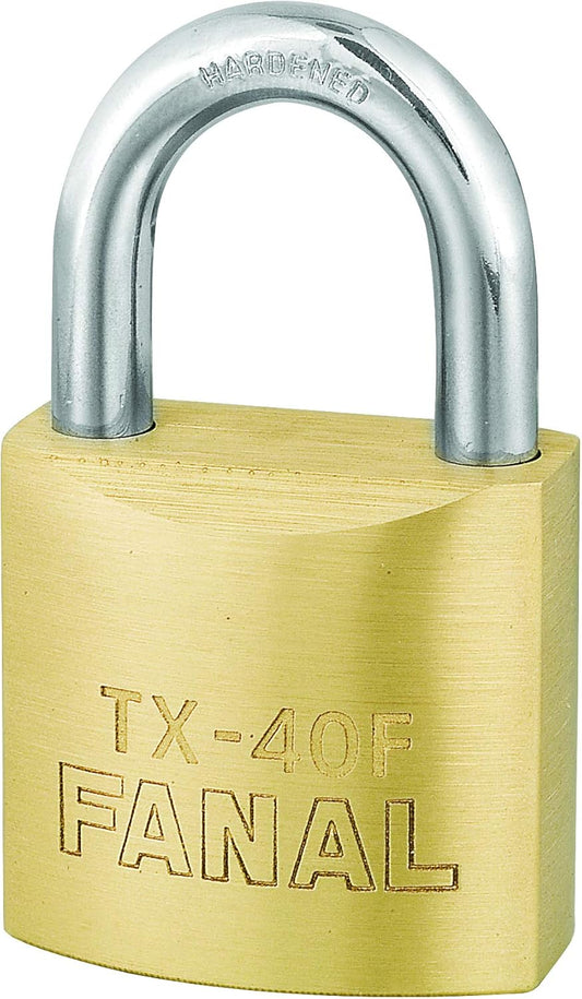 Candado de Latón Sólido CS1-TX-40F - Máxima Seguridad