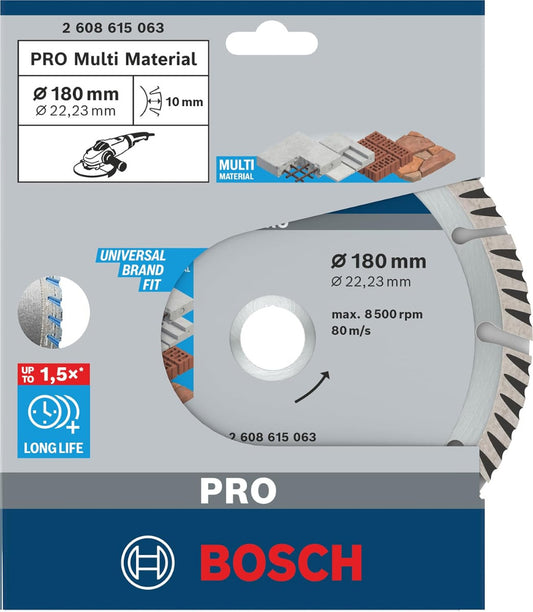 Disco Diamante Bosch: Corte Profesional y Duradero