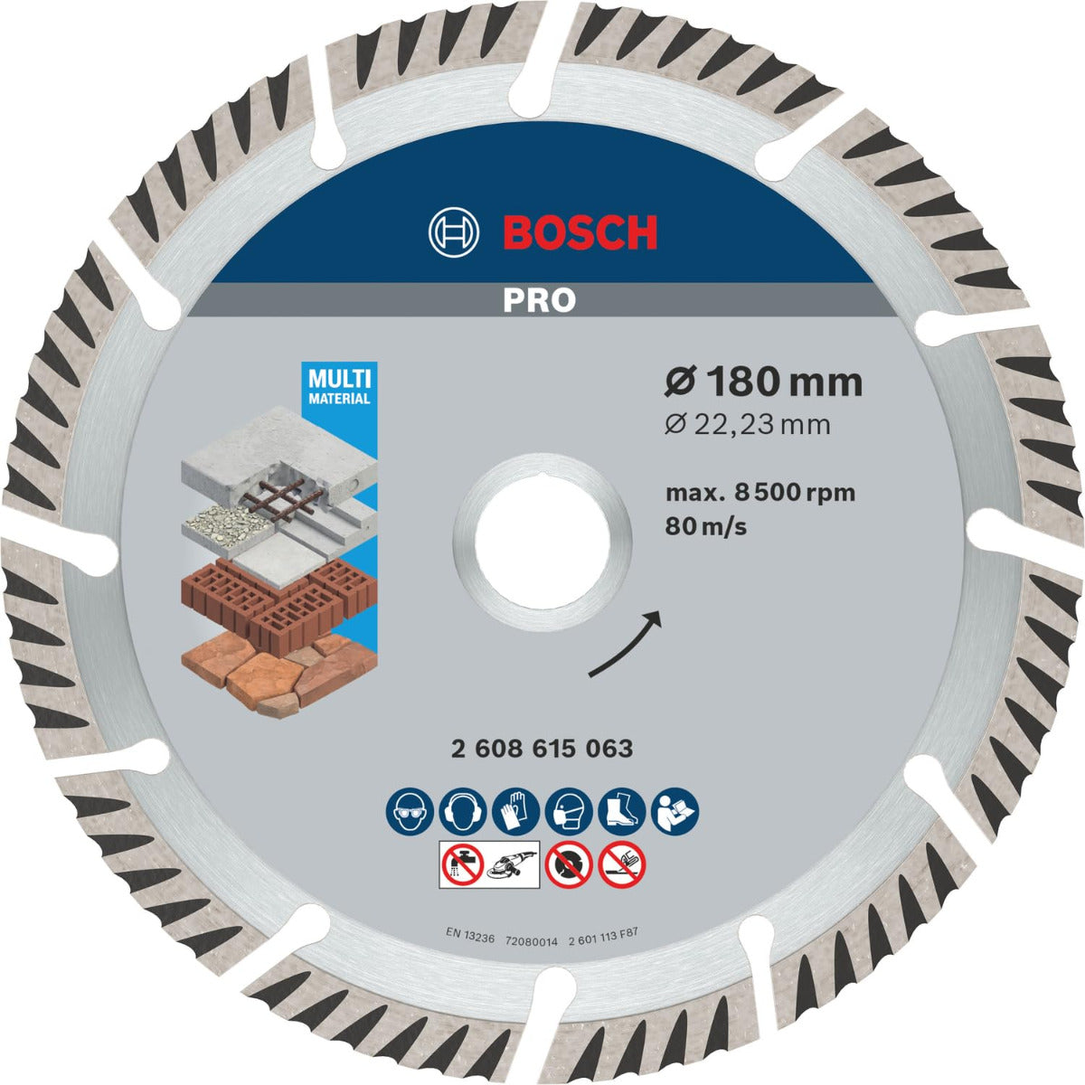 Disco Diamante Bosch: Corte Profesional y Duradero
