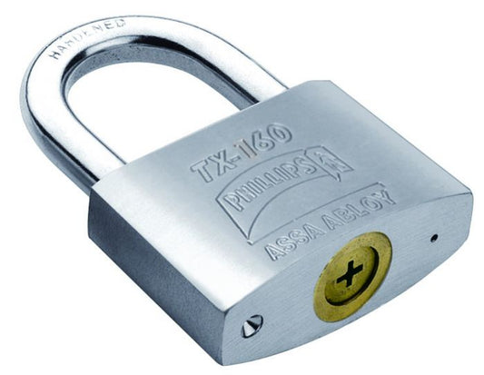 Candado de Alta Seguridad 16 Pernos TX-160 Llave Tetra