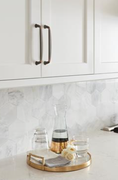 Jaladera Kane 160mm Bronce Envejecido - BP53803ORB