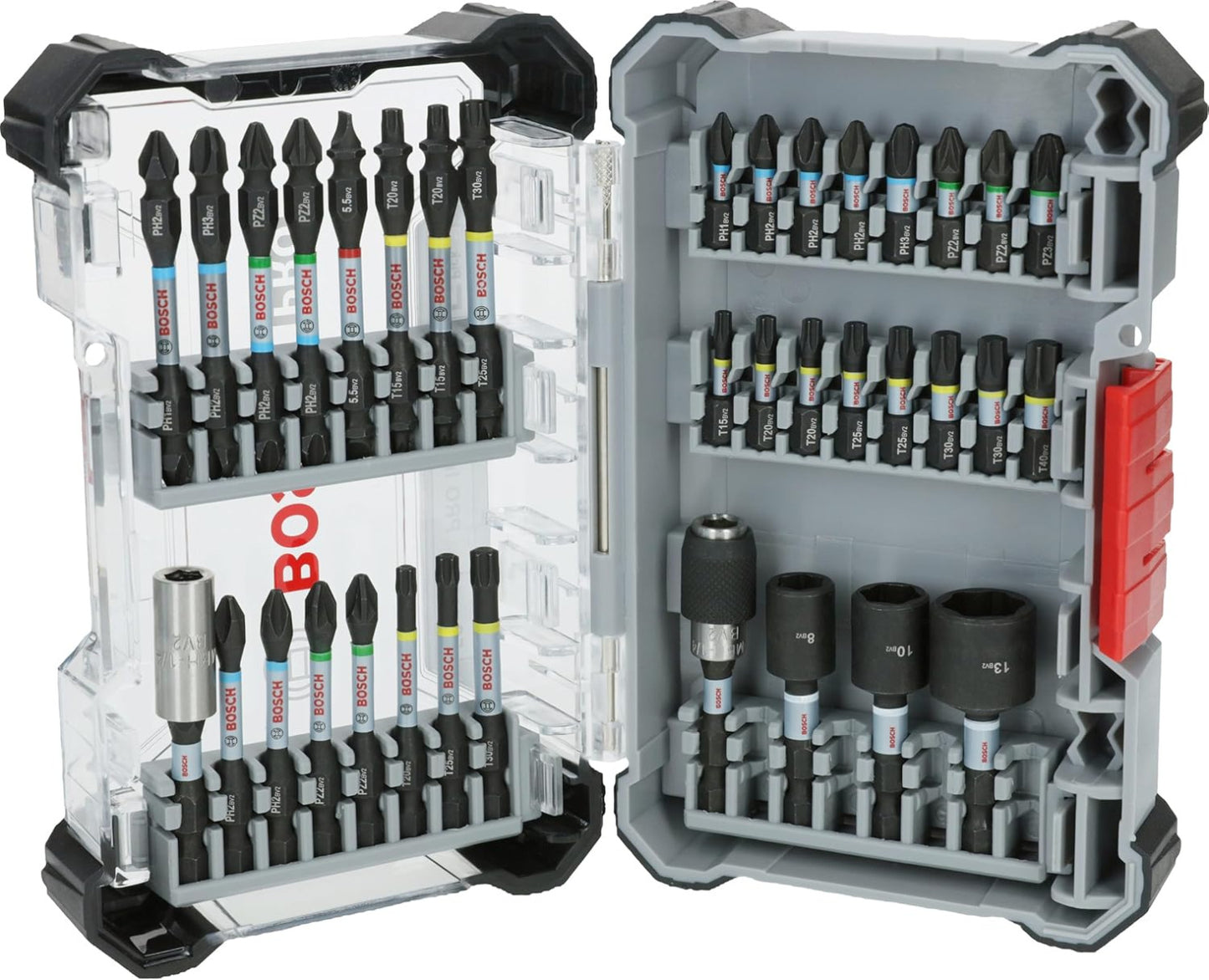 Set 36 Puntas Pro Impact Bosch: Alta Durabilidad