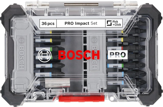 Set 36 Puntas Pro Impact Bosch: Alta Durabilidad