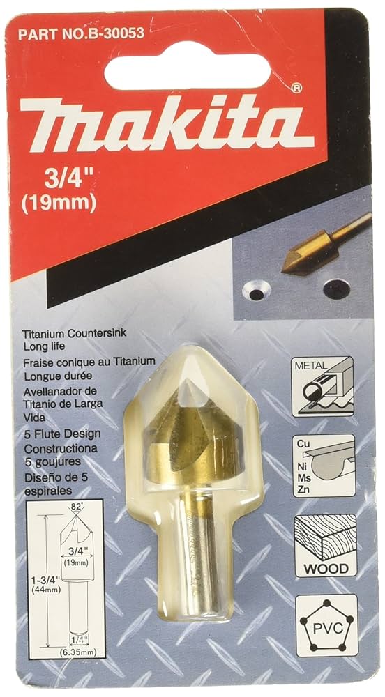 Avellanador 3/4" Larga Vida de Zanco - Alta Durabilidad
