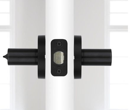 Manija Milán Recámara Negro Kwikset - Seguridad y Estilo