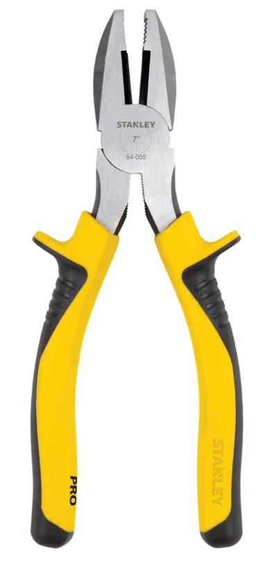 Alicate Pro Electricista 7": Ergonomía y Precisión