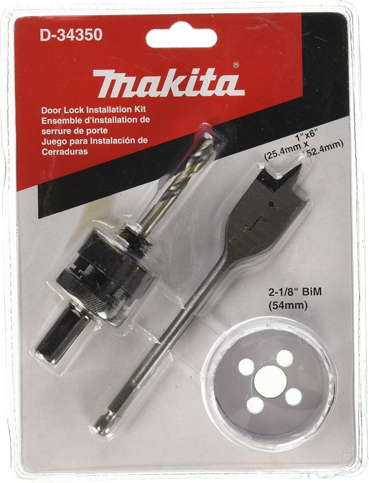 D-34350 KIT INST DE CERRADURAS BI-MET 2 1/8 MAKITA