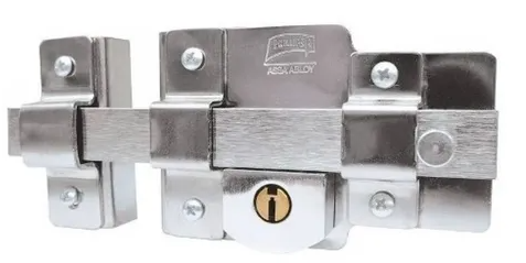 Cerradura Mod. 875 Fija Izq. Cromo – Seguridad Premium
