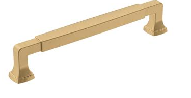 Jaladera 160mm Oro con Cristales - Elegancia y Estilo