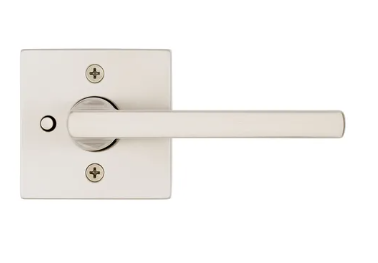 Manija Halifax Kwikset Baño - Seguridad y Estilo en Níquel Satinado