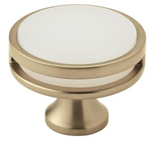 Pomo Oberon 1 3/4 Gold Champagne, Elegancia Duradera