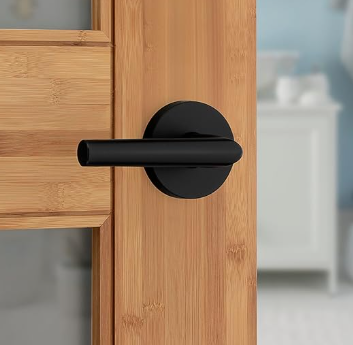 Cerraduras Kwikset Milan Baño Negro: Seguridad y Estilo