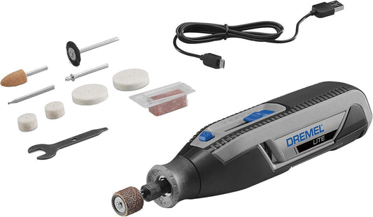 Dremel Lite 4V Max: Herramienta Inalámbrica con 10 Accesorios
