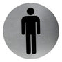Señalética WC Hombres: ¡Durabilidad y Estilo en Uno!