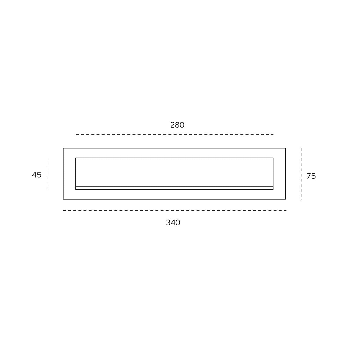 Frente Correo Acero Inox IN542 - Calidad Premium