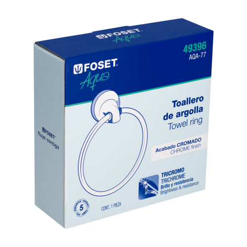 Toallero de Argolla Aqua - Diseño Moderno y Duradero