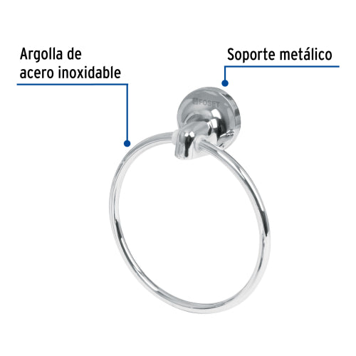 Toallero de Argolla Aqua - Diseño Moderno y Duradero