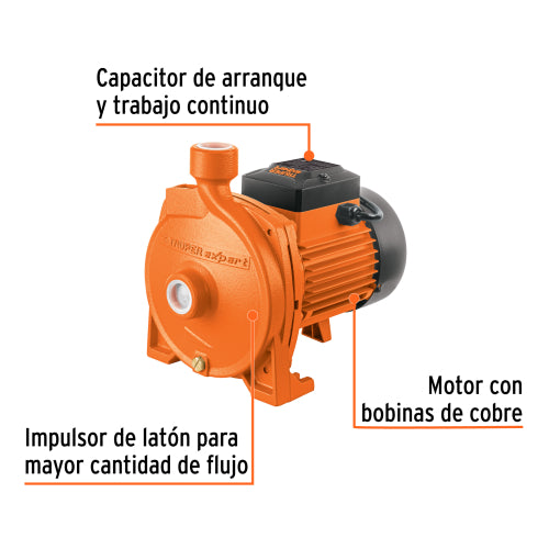 Bomba Centrífuga 1/2HP BOAC-1/2: Potencia y Eficiencia