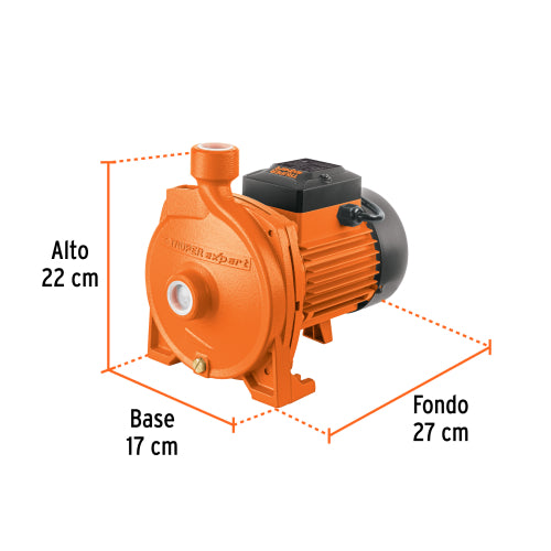 Bomba Centrífuga 1/2HP BOAC-1/2: Potencia y Eficiencia