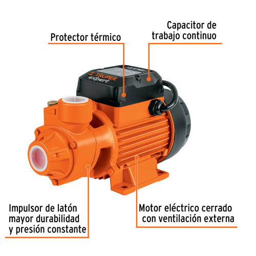 Bomba Periférica 3/4 HP - Potente y Eficiente | BOAP-3/4