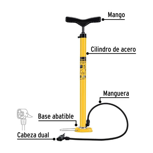 Bomba para Inflar BOM-P - Resistente y Portátil