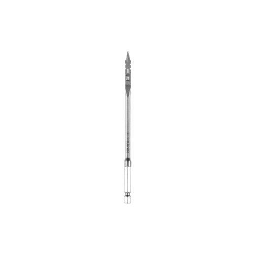 Broca Plana 1/4" para Madera y Laminados - Acero al Carbono