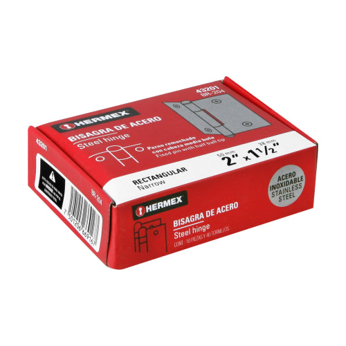 Bisagra Acero Inoxidable - Alta Durabilidad y Resistencia