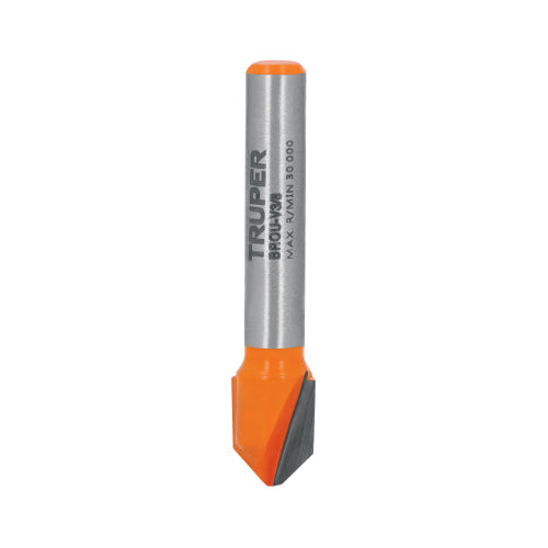 Broca Corte en 'V' Carburo Tungsteno 3/8" | Precisión Duradera