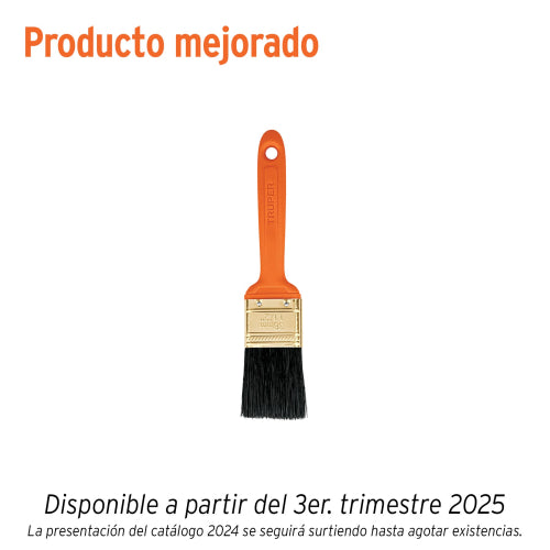 Brocha BRT-1-1/2 con Mango Respaldo y Remaches Anticorrosión