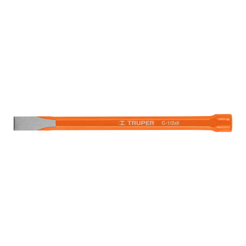 Cincel Largo 8" Acero Cromo Vanadio - Herramienta Profesional