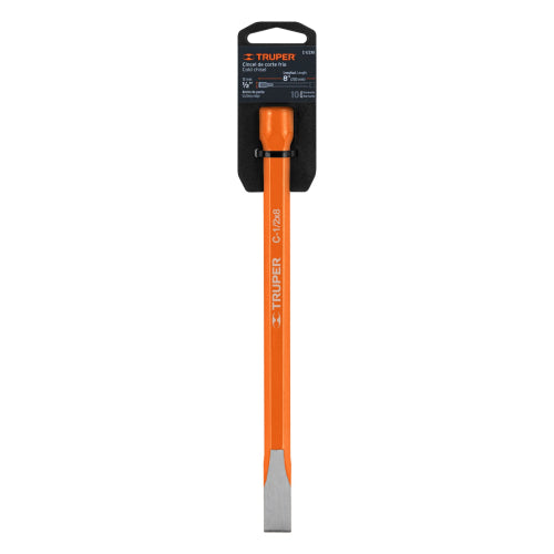 Cincel Largo 8" Acero Cromo Vanadio - Herramienta Profesional