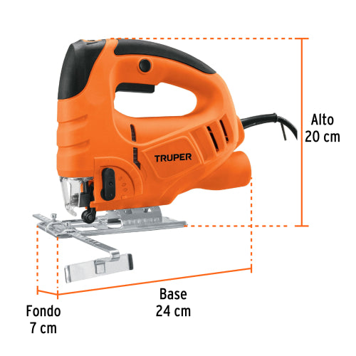 Sierra Caladora Profesional 550W - Corte Preciso y Potente