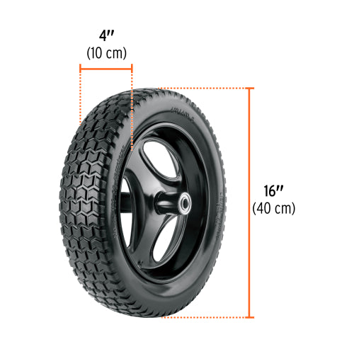 Carretilla CAT-45ND Naranja - Alta Resistencia y Capacidad