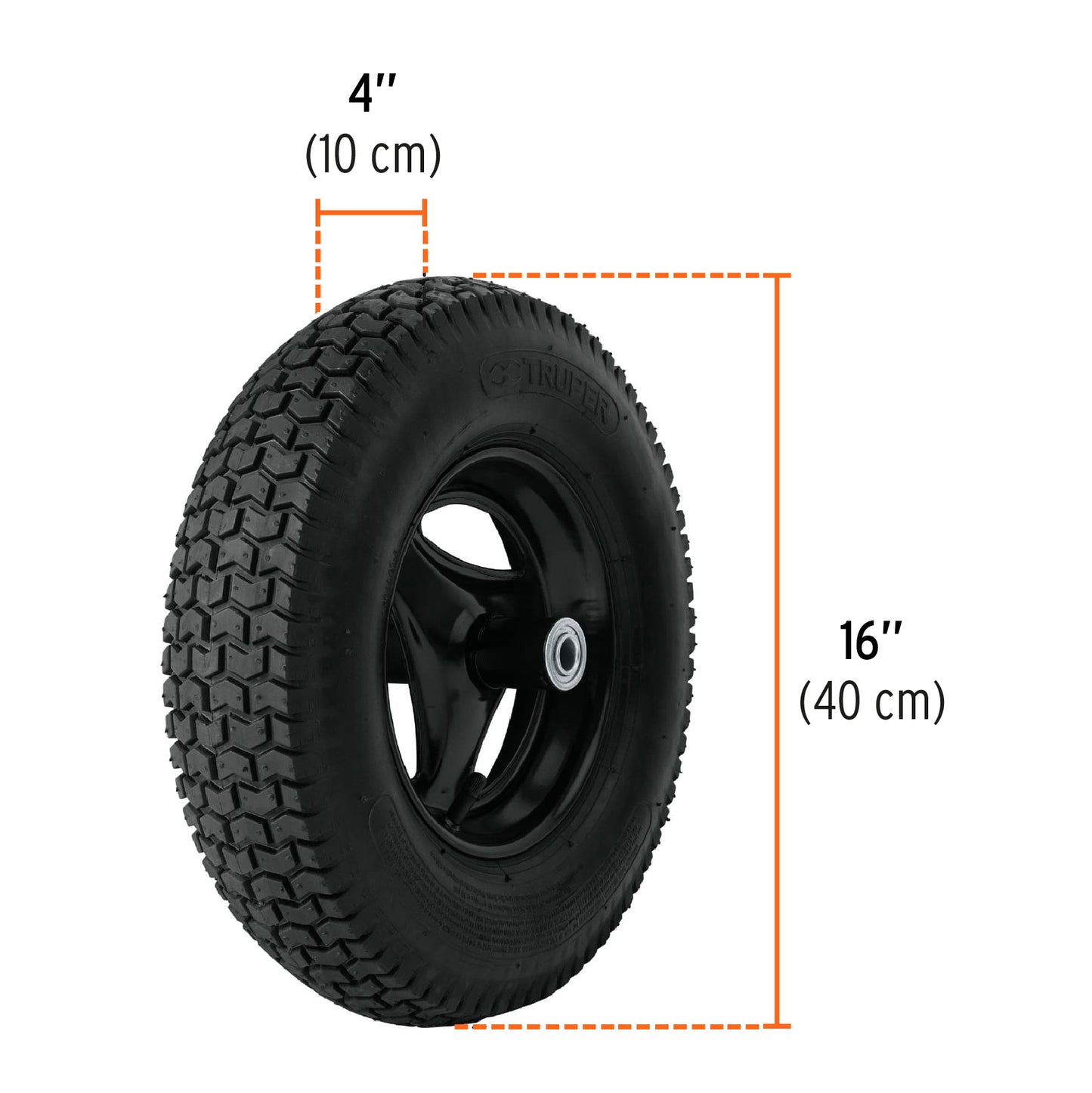 Carretilla Roja CAT-60ND - Resistente y Estable