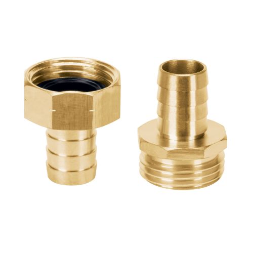 Acoplador para Mangueras 5/8" - Latón Maquinado Duradero