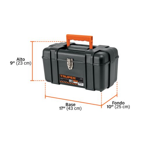 Caja de Herramientas CHP-17X - Polipropileno Durable