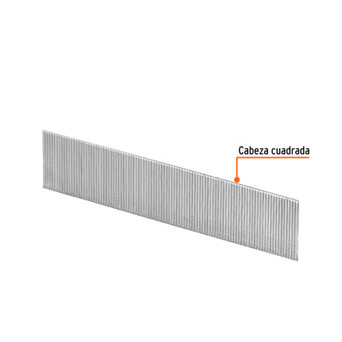 Clavos Calibre 18 de 1" - Caja de 5000 Unidades