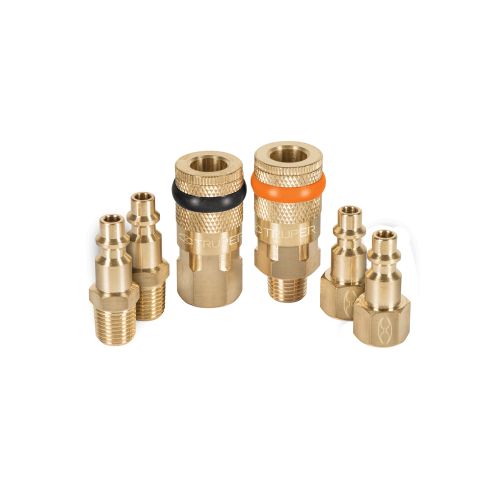 Conectores 1/4 NPT: Couplers de Latón Sólido para Industria