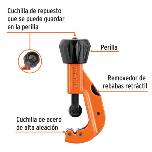Cortador de Tubo de Cobre 1 1/4" COT-32 | Preciso y Duradero