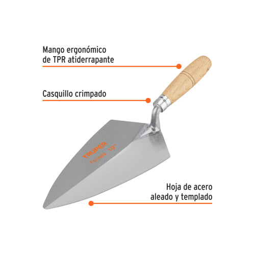 Cuchara Forjada Filadelfia CT-10 | Base Pulida, 10"