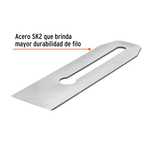Cuchilla de Acero SK2 para Corte Industrial: Resistencia y Precisión