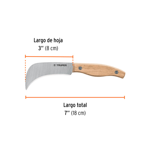 Cuchilla para Linóleo 7" CULI-6: Corte Preciso y Durabilidad
