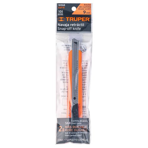Cutter Plastico CUT-5 con Cambio Automático y Navaja SK4