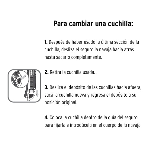 Cutter Plastico Pretul CUT-6PB - Corte Preciso y Seguro