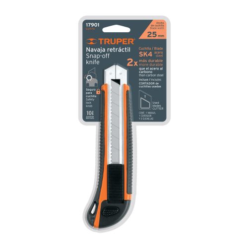 Navajas Acero SK4: Pack de 3 con Cambio Automático