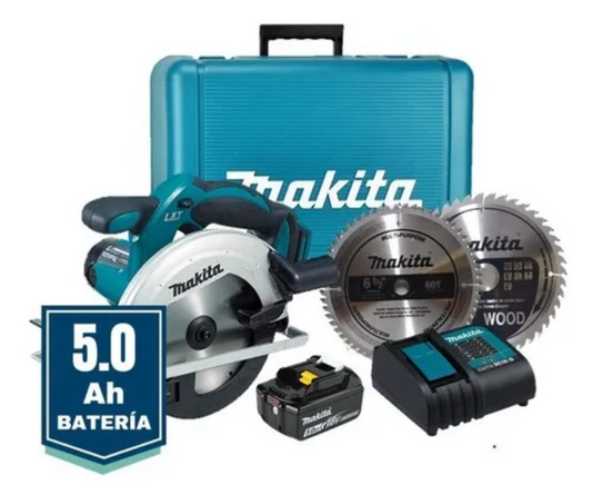 Kit Sierra Circular Makita DSS611Z con Batería BL1850B