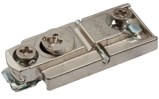 Base Clip Recta Niquelada 175H5400 para Tornillos | Alta Calidad