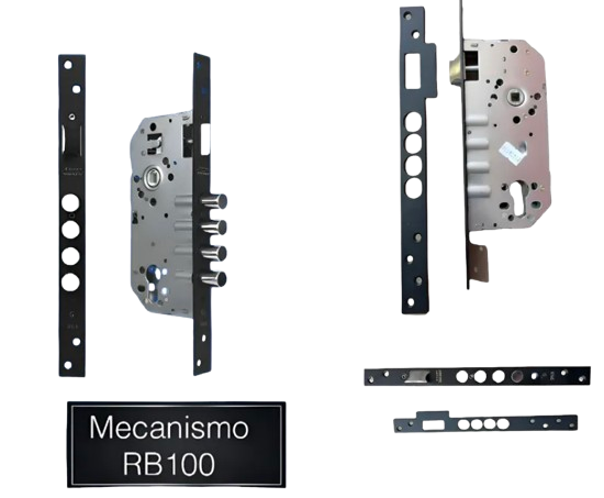 Mecanismo RB100 Negro - Alta Durabilidad y Estilo