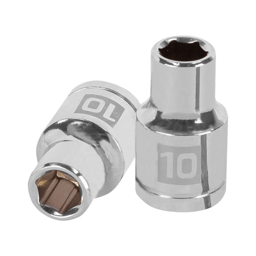 Dado Truper 10 mm, 6 puntas, 1/2": Alta Durabilidad