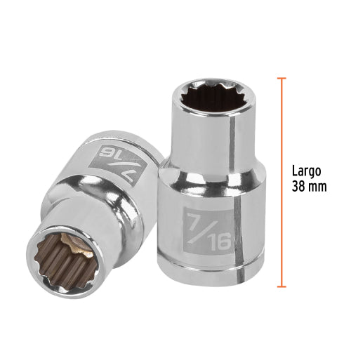 Dado de 12 Puntas 7/16" D-5414